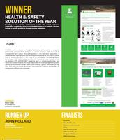 Safehalo - lone workers safety الملصق