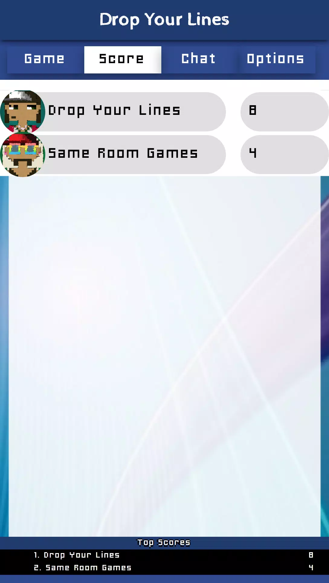 Drop Your Lines Same Room Multiplayer Game APK للاندرويد تنزيل