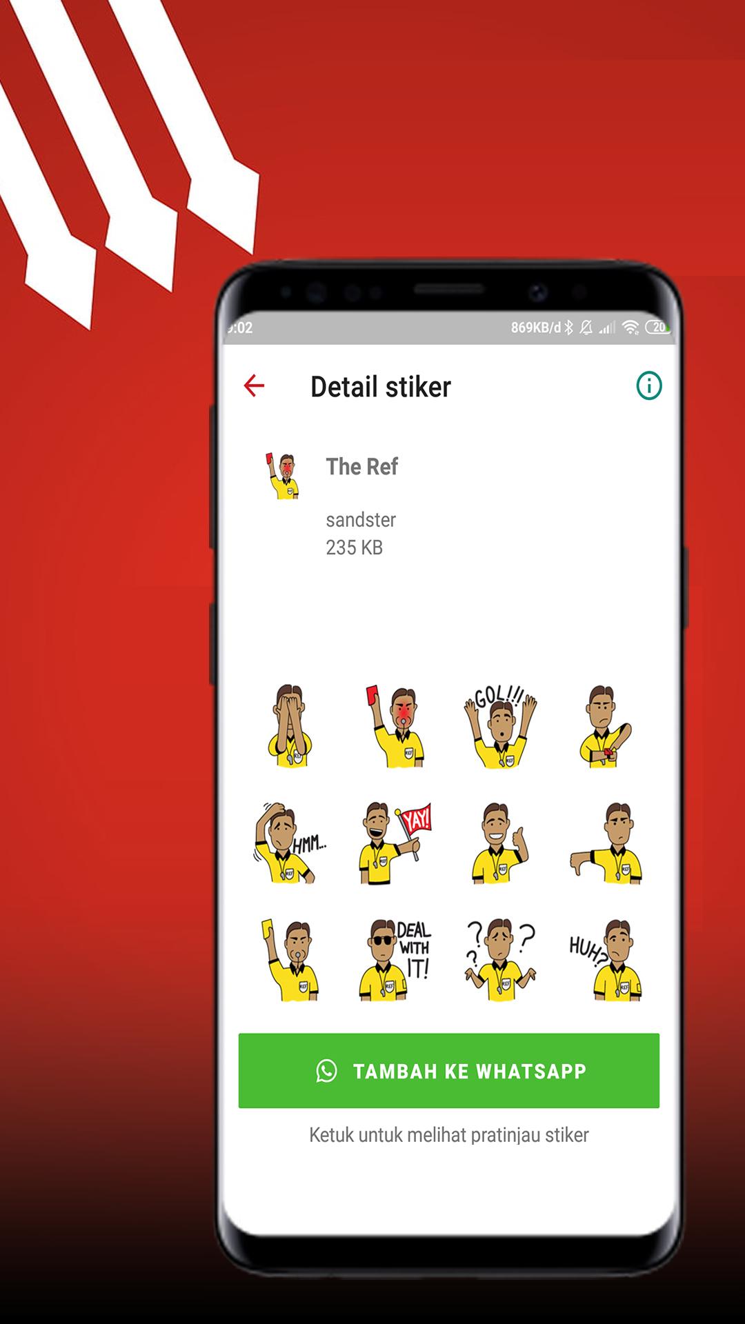 Man Utd Animated Stickers Whatsapp - WAStickerApps for Android - APK
