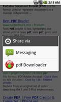 PDF Downloader captura de pantalla 3