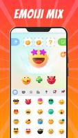 Emoji Merge: Emoji DIY Mixer capture d'écran 1