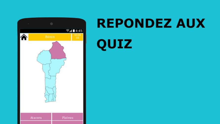 Carte Jeu Puzzle 2020 - Bénin - Départements for Android - APK Download