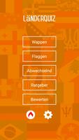 Flaggen & Wappen der Welt Quiz Plakat