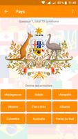 Drapeaux et Armoiries Quiz-Jeu capture d'écran 1