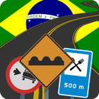 Placas de Trânsito Brasil Quiz आइकन