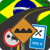 Placas de Trânsito Brasil Quiz आइकन