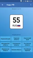 Коды регионов России — Коды РФ скриншот 4