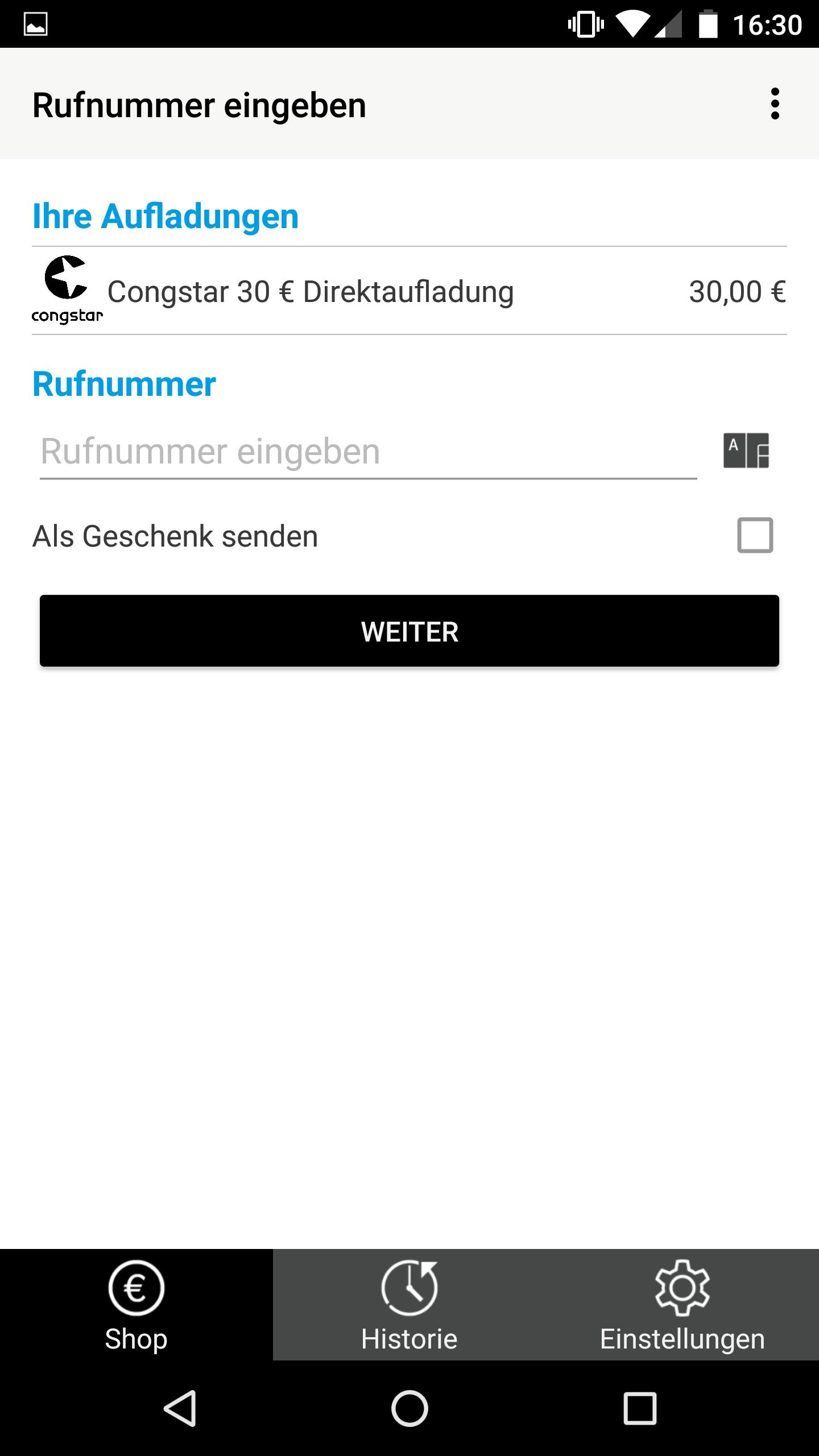 Congstar Prepaid Guthaben Aufladen For Android Apk Download