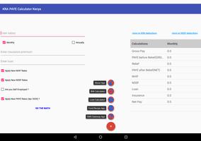 KRA PAYE Tax Calculator Kenya syot layar 3