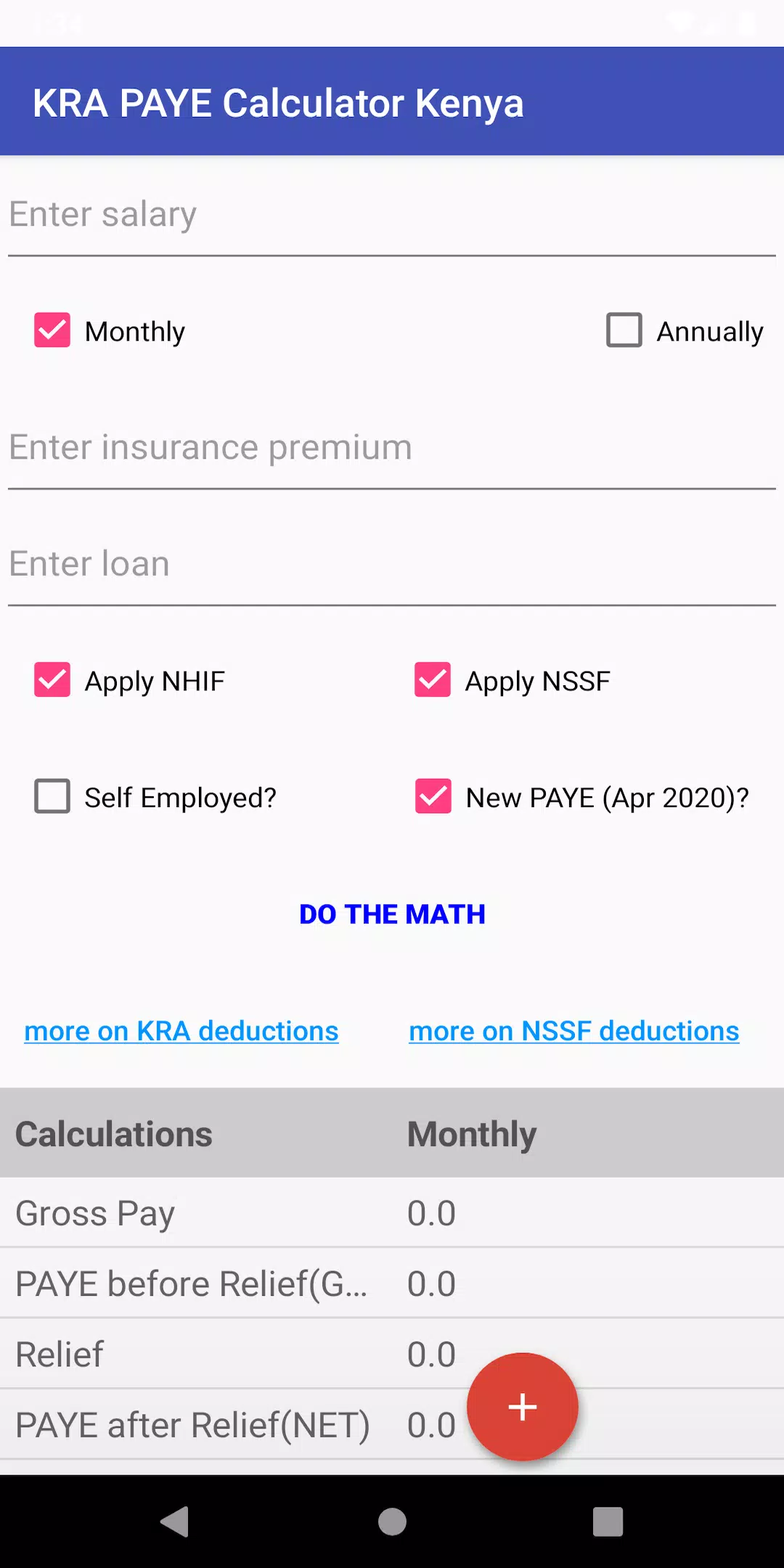 KRA PAYE Tax Calculator Kenya APK for Android Download