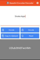 Base64 Encoder/Decoder imagem de tela 1