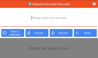 Base64 Encoder/Decoder imagem de tela 3