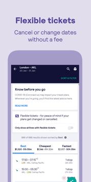 ﻿Skyscanner – flights, hotels, car hire 截图 2