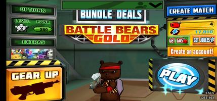 Battle Bears Gold syot layar 2