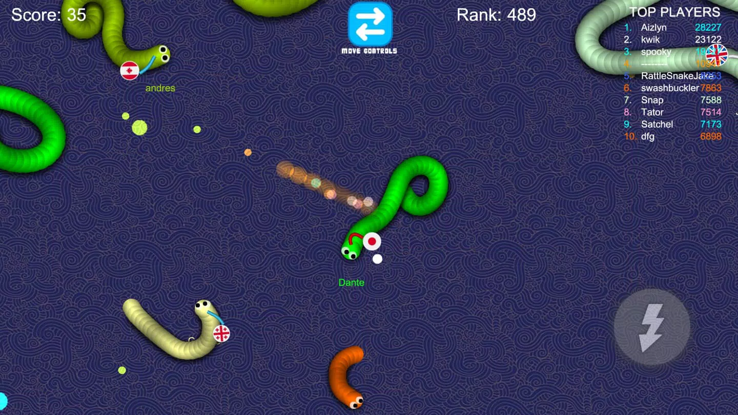 Sneak Snake-Slither Worm Game para Android - Download