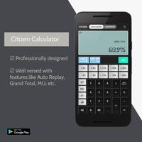 Citizen Calculator Plus captura de pantalla 1