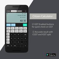 Citizen Calculator Plus capture d'écran 2