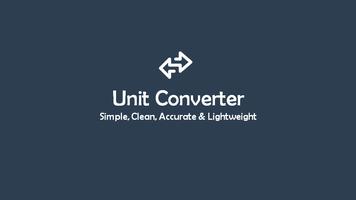 Unit & Currency Converter Affiche