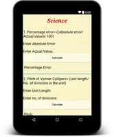 Formulae Calculator Free Ekran Görüntüsü 3