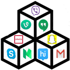Smart Social Media(All social  icône