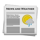 News & Weather أيقونة