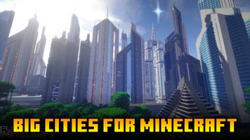 Maps city for minecraft pe Affiche