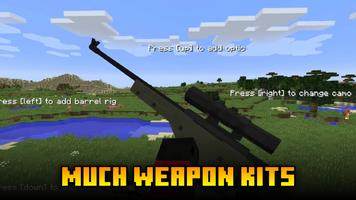 برنامه‌نما Mods guns for Minecraft pe عکس از صفحه