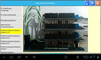 برنامه‌نما Arduino CNC Controller عکس از صفحه