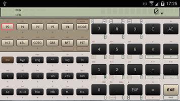 FX-602P scientific calculator capture d'écran 1