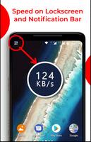 Live Net Speed Meter الملصق