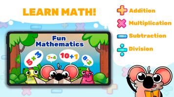 پوستر Math games for kids: Fun facts