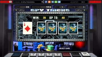 Spy Tricks (free video slot machine Emulator) imagem de tela 1