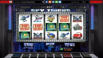 Spy Tricks (free video slot machine Emulator) imagem de tela 2