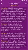 Cung Hoang Dao Hang Ngay 截图 1