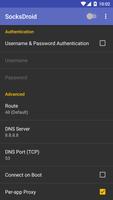 SocksDroid تصوير الشاشة 1
