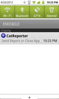 برنامه‌نما CatReporter عکس از صفحه