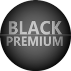 Black Premium Transportes ícone