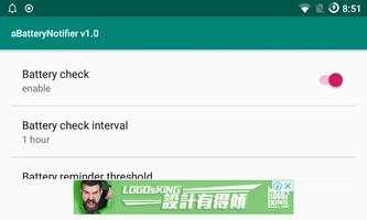 aBatteryNotifier اسکرین شاٹ 1