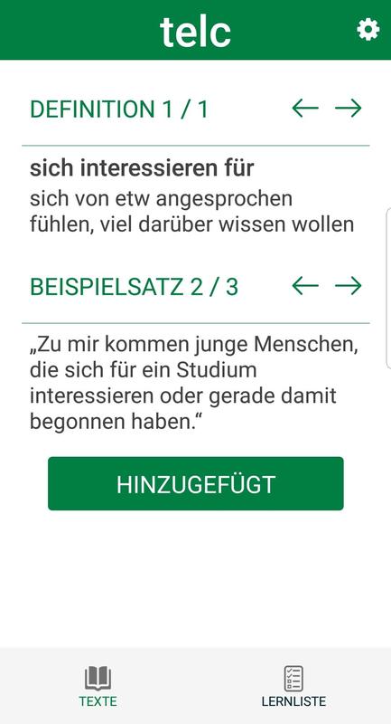 Telc Deutsch C1 Wortschatz для андроид скачать Apk
