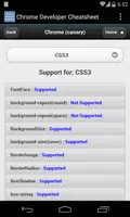 Chrome Developer Cheatsheet скриншот 4