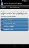 Chrome Developer Cheatsheet-poster