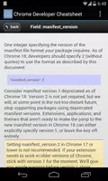 Chrome Developer Cheatsheet скриншот 2