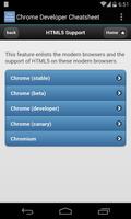 Chrome Developer Cheatsheet capture d'écran 3