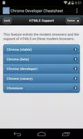 Chrome Developer Cheatsheet скриншот 3