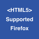 آیکون‌ HTML5 Supported for Firefox