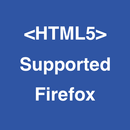 HTML5 Supported for Firefox -C aplikacja