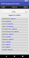 برنامه‌نما HTML5 Supported for Firefox عکس از صفحه