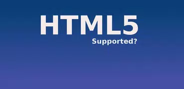 HTML5 Supported?