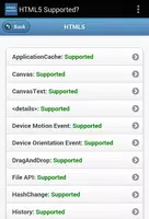 HTML5 Supported? تصوير الشاشة 2