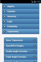 Maths Formulas capture d'écran 1